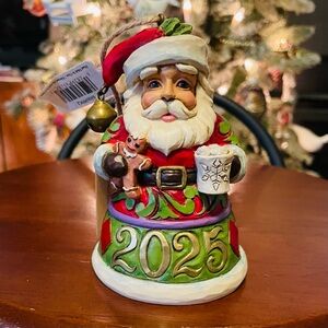 Jim Shore 2025 Santa Ornament - NIB